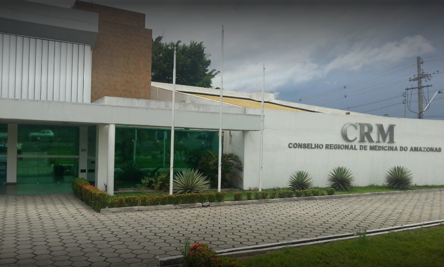 Atual sede do Cremam, localizada na Av. Senador Raimundo Parente, 06, Pça. Walter Góes, Bairro Alvorada, em Manaus.